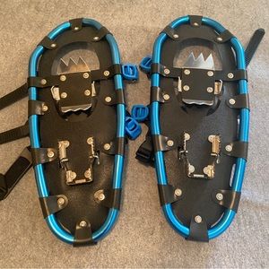 Carryown 821 Snow Shoes 21” Blue Black Unisex Snow Winter Hiking Trail New?